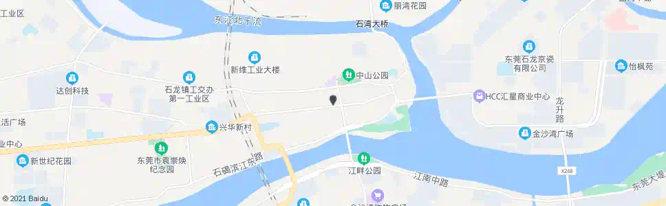 东莞汇联步行街_公交站地图_东莞公交_妙搜公交查询2025