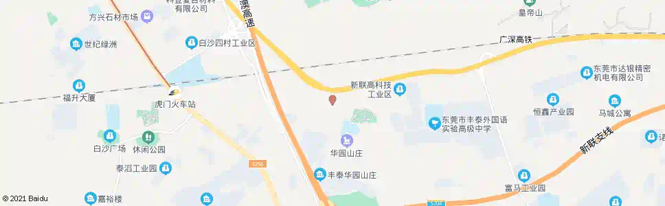 东莞新联村_公交站地图_东莞公交_妙搜公交查询2025