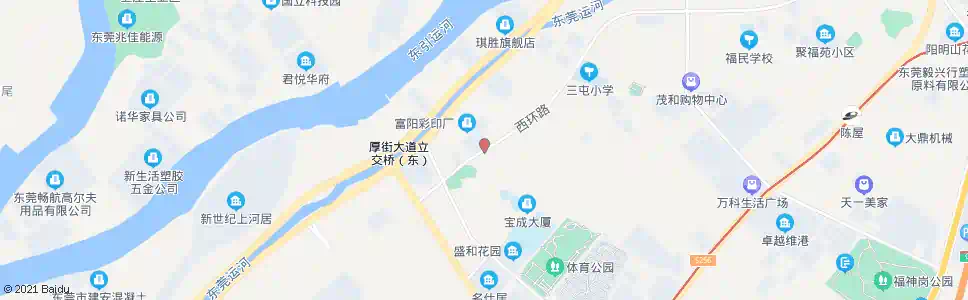 东莞昆盈厂_公交站地图_东莞公交_妙搜公交查询2025