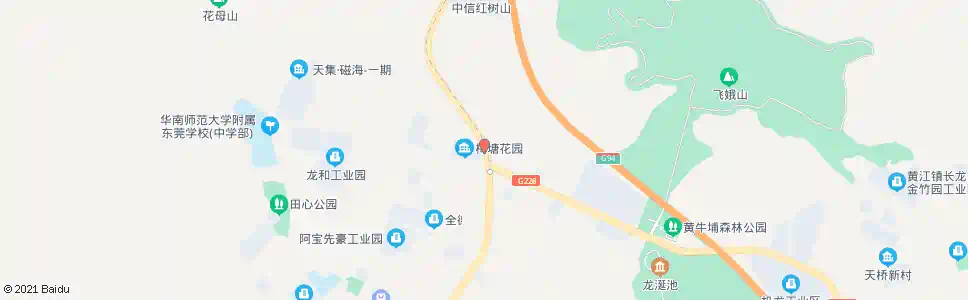 东莞梅塘花园_公交站地图_东莞公交_妙搜公交查询2025