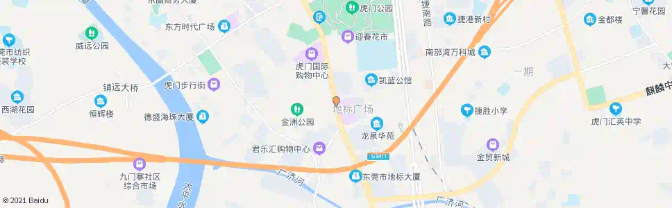 东莞天虹商场_公交站地图_东莞公交_妙搜公交查询2025