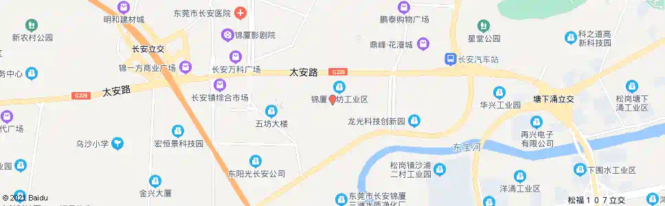 东莞锦厦农贸市场_公交站地图_东莞公交_妙搜公交查询2025