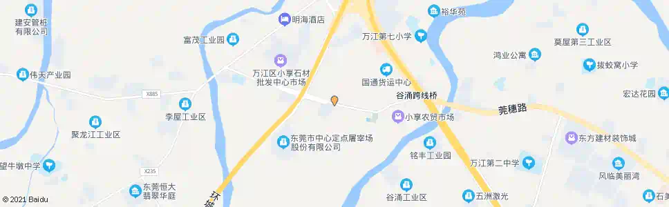 东莞龙翔机械厂_公交站地图_东莞公交_妙搜公交查询2025