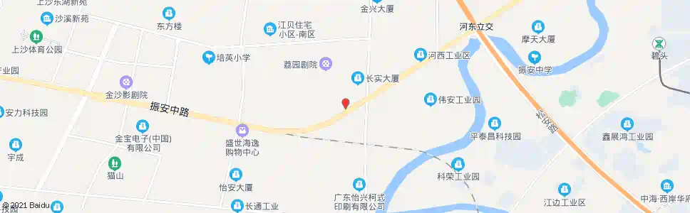 东莞日盛上岛_公交站地图_东莞公交_妙搜公交查询2025