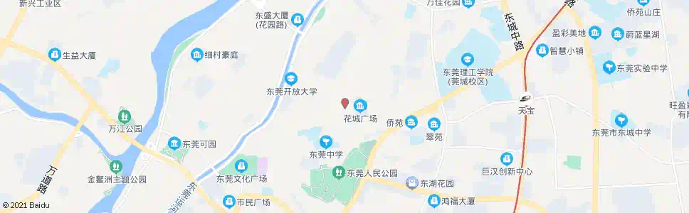 东莞市中医院分院_公交站地图_东莞公交_妙搜公交查询2025