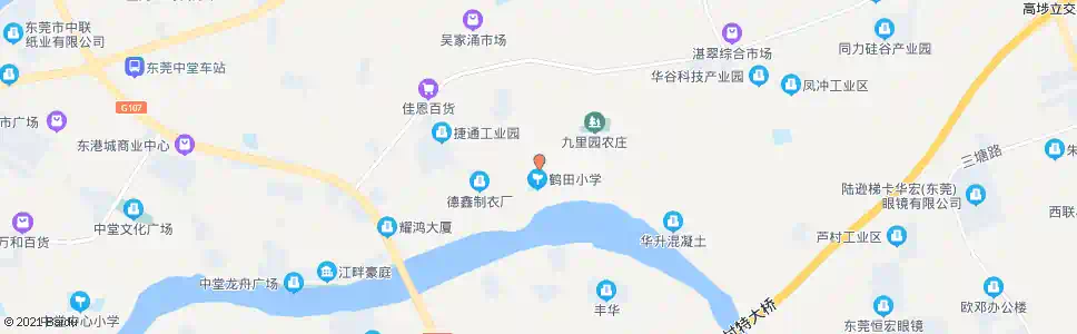 东莞鹤田村_公交站地图_东莞公交_妙搜公交查询2025