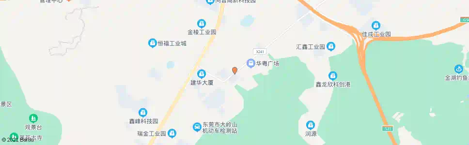 东莞杨屋第二工业区_公交站地图_东莞公交_妙搜公交查询2025