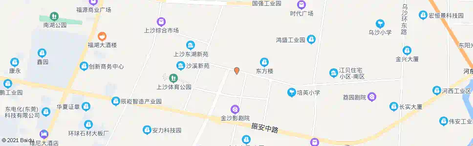 东莞沙头中坊新一村北门_公交站地图_东莞公交_妙搜公交查询2025