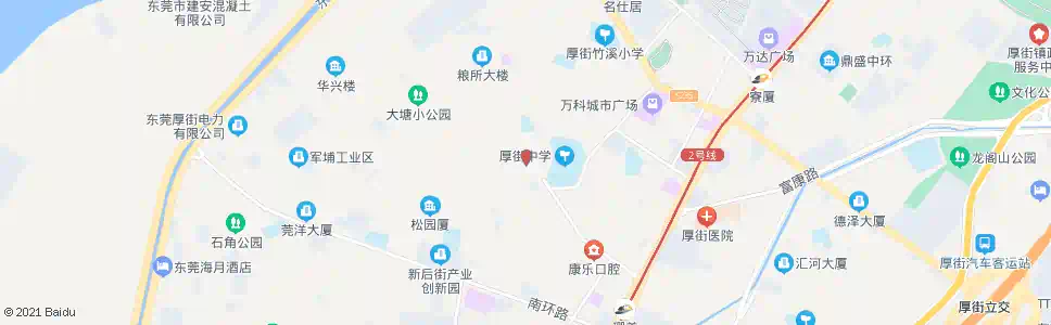 东莞友谊路口_公交站地图_东莞公交_妙搜公交查询2025