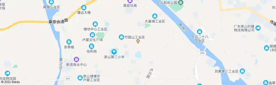 东莞万众城_公交站地图_东莞公交_妙搜公交查询2025