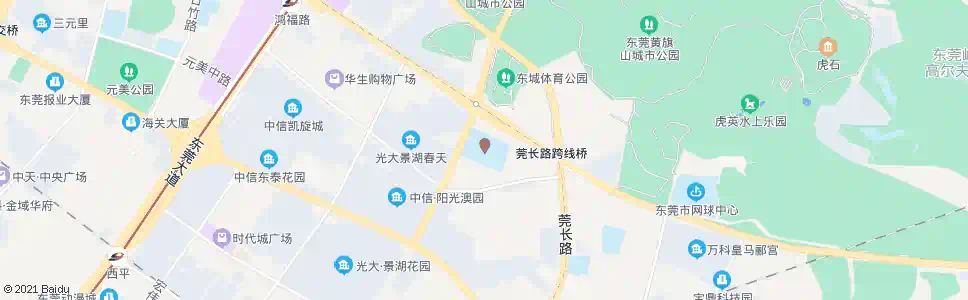 东莞东校场(立信职校)_公交站地图_东莞公交_妙搜公交查询2025