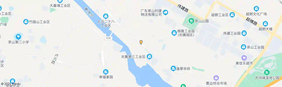 东莞上周塘_公交站地图_东莞公交_妙搜公交查询2025