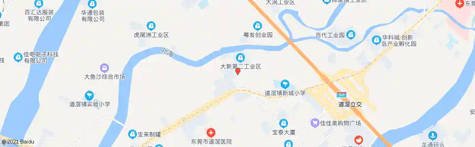 东莞大氹路口_公交站地图_东莞公交_妙搜公交查询2025