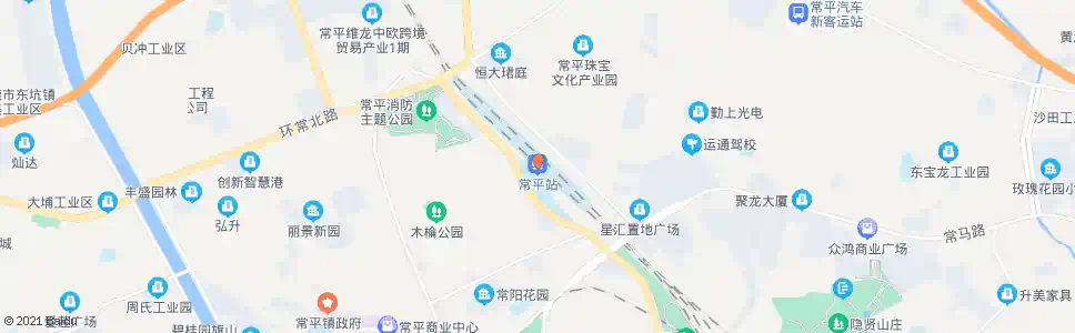 东莞常平牌坊_公交站地图_东莞公交_妙搜公交查询2025