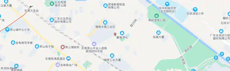 东莞水围_公交站地图_东莞公交_妙搜公交查询2025