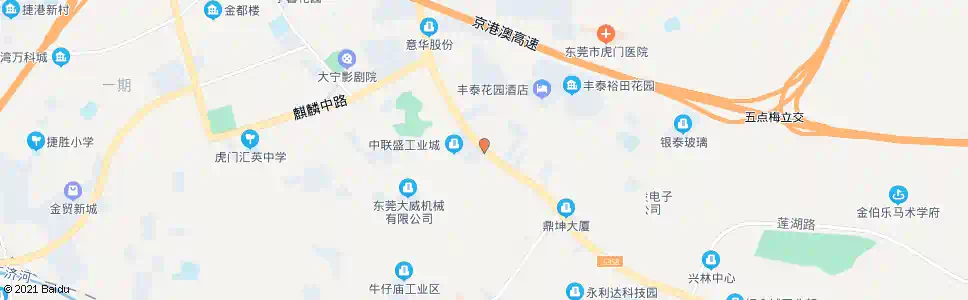 东莞大坂地_公交站地图_东莞公交_妙搜公交查询2025