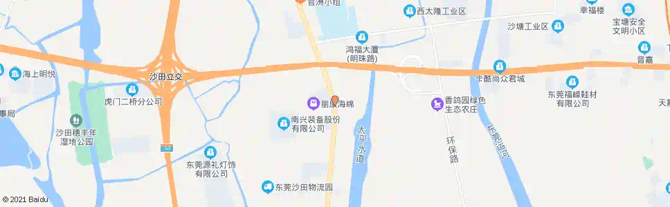 东莞农技中心站_公交站地图_东莞公交_妙搜公交查询2025
