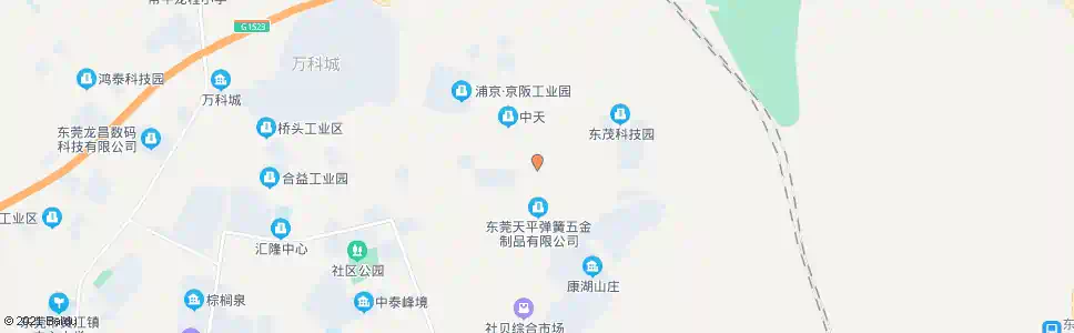 东莞金朗街_公交站地图_东莞公交_妙搜公交查询2025