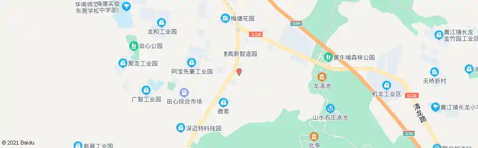 东莞龙见田路_公交站地图_东莞公交_妙搜公交查询2025