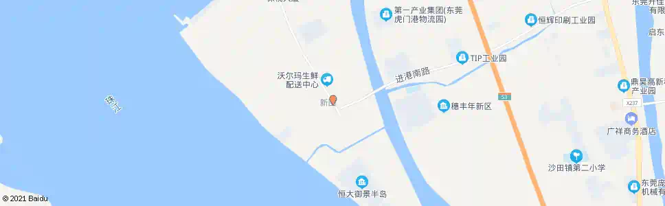 东莞新围路口_公交站地图_东莞公交_妙搜公交查询2025