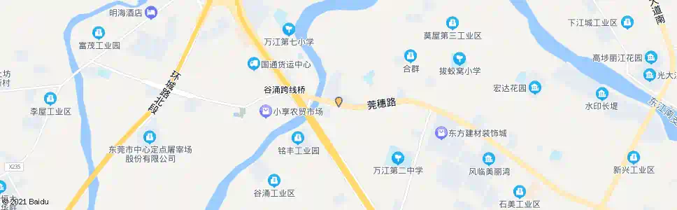东莞小南路口_公交站地图_东莞公交_妙搜公交查询2025