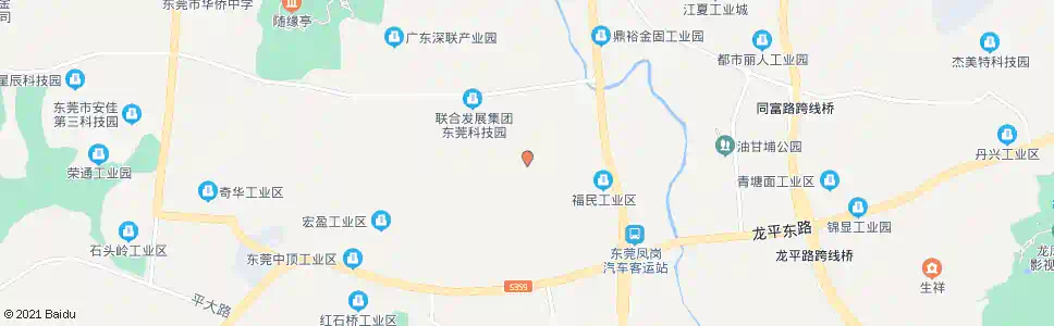 东莞富民工业区_公交站地图_东莞公交_妙搜公交查询2025