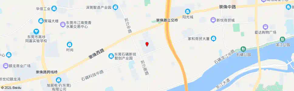 东莞东聚电业_公交站地图_东莞公交_妙搜公交查询2025