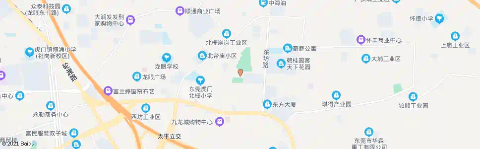 东莞北栅居委会_公交站地图_东莞公交_妙搜公交查询2025