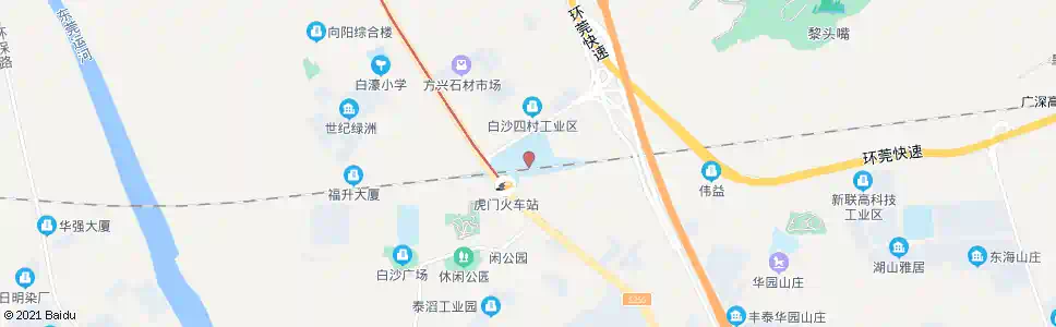 东莞虎门标志_公交站地图_东莞公交_妙搜公交查询2025