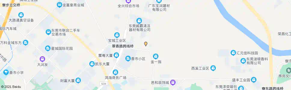 东莞乐天商业步行街_公交站地图_东莞公交_妙搜公交查询2025