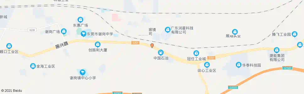 东莞大厚_公交站地图_东莞公交_妙搜公交查询2025