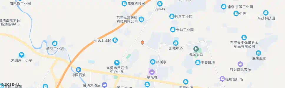 东莞太子酒店_公交站地图_东莞公交_妙搜公交查询2025