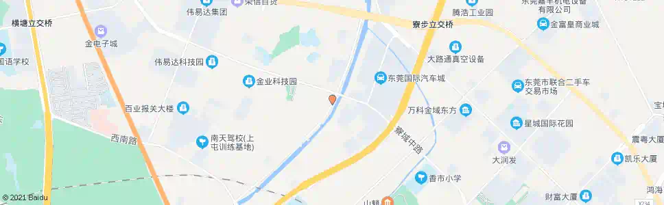 东莞霞边桥②_公交站地图_东莞公交_妙搜公交查询2025