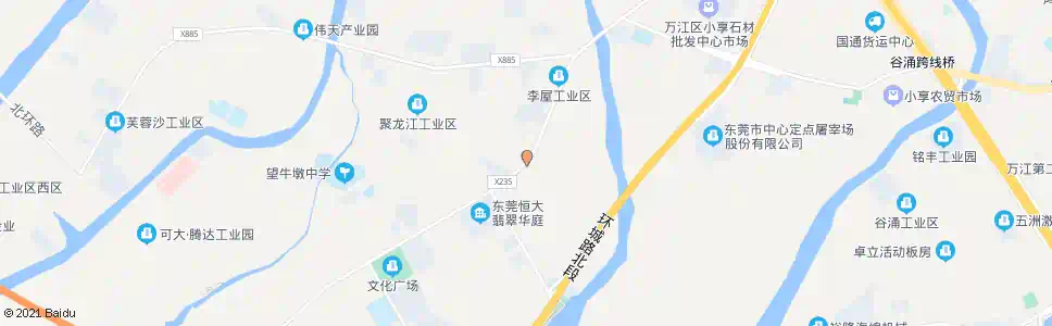 东莞李屋_公交站地图_东莞公交_妙搜公交查询2025