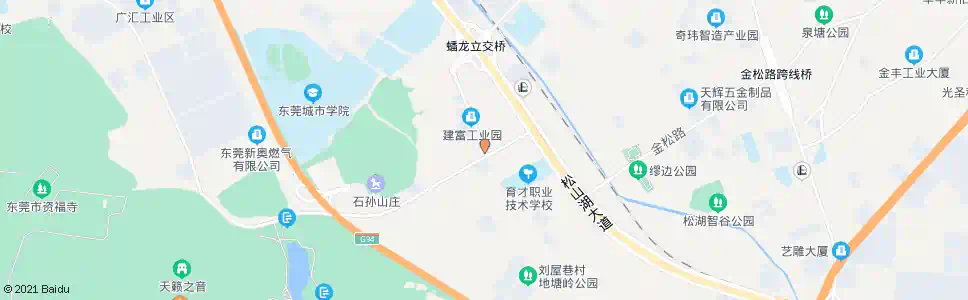 东莞佛岭湖路口_公交站地图_东莞公交_妙搜公交查询2025