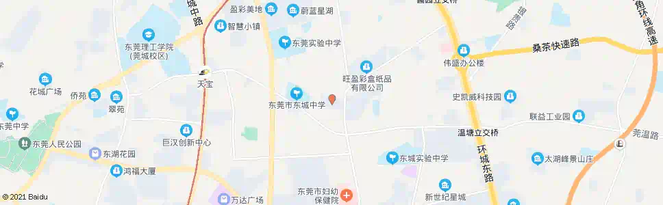 东莞创业园_公交站地图_东莞公交_妙搜公交查询2025