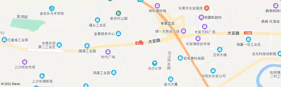 东莞国泰家具_公交站地图_东莞公交_妙搜公交查询2025