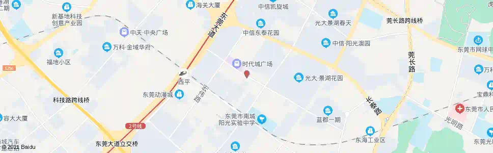 东莞计生中心_公交站地图_东莞公交_妙搜公交查询2025