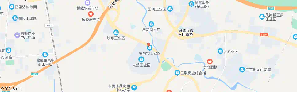东莞美达厂_公交站地图_东莞公交_妙搜公交查询2025