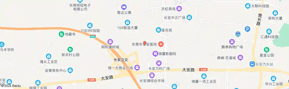 东莞石角头山_公交站地图_东莞公交_妙搜公交查询2025