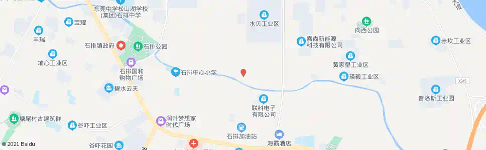 东莞石排李屋_公交站地图_东莞公交_妙搜公交查询2025