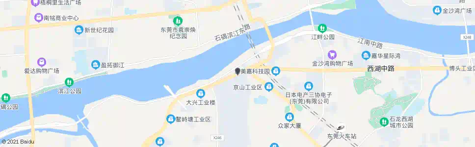 东莞莞龙路茶山路口_公交站地图_东莞公交_妙搜公交查询2025