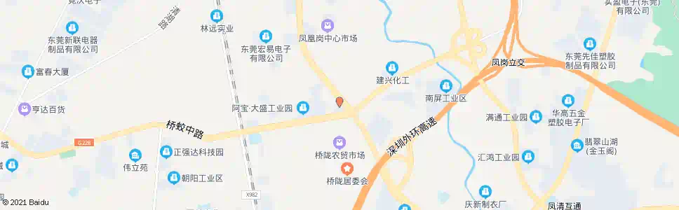 东莞园林轩酒店_公交站地图_东莞公交_妙搜公交查询2025