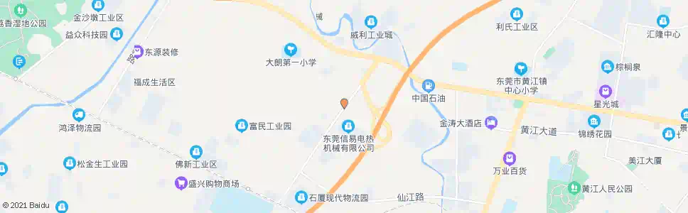 东莞石厦路口_公交站地图_东莞公交_妙搜公交查询2025