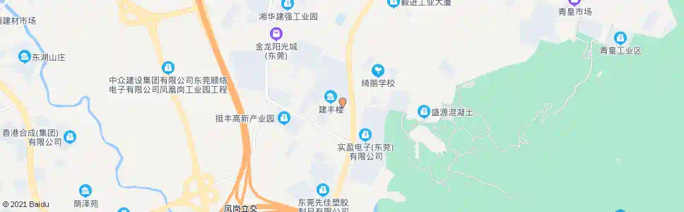 东莞老中坑_公交站地图_东莞公交_妙搜公交查询2025