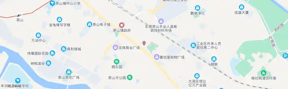 东莞茶山国税局_公交站地图_东莞公交_妙搜公交查询2025