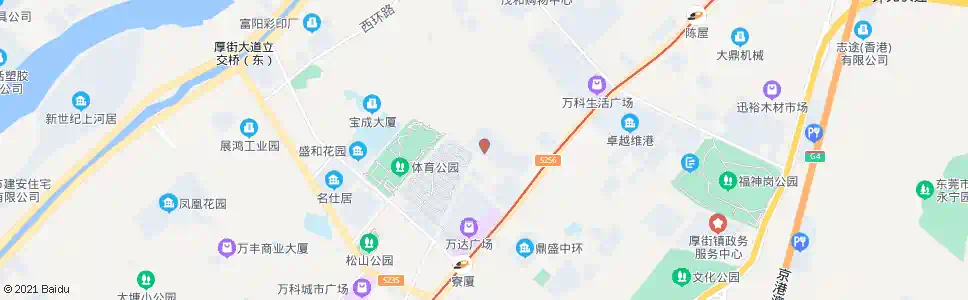 东莞汇景新城_公交站地图_东莞公交_妙搜公交查询2025