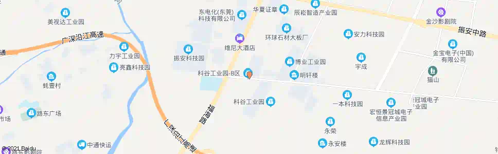 东莞金铭五金中心_公交站地图_东莞公交_妙搜公交查询2025
