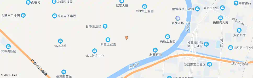 东莞新民三村电镀城_公交站地图_东莞公交_妙搜公交查询2025