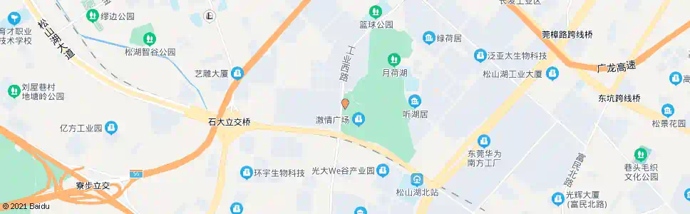 东莞创意生活城(肯德基)_公交站地图_东莞公交_妙搜公交查询2025